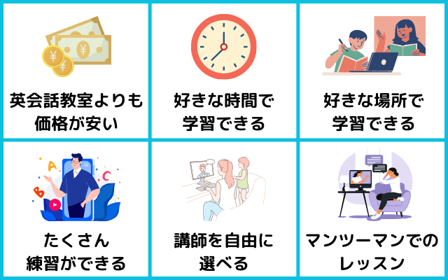 オンライン英会話のおすすめポイント