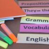 英語の語彙や文法
