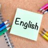 カラーペンシルと英語のメモ