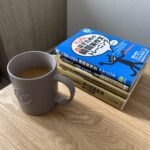 どんどん話すための瞬間英作文トレーニングの参考書とコーヒー